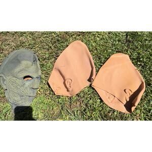 Vintage 1992 Cone Dome Outer Space Head Masks & Scary Mask! Used!